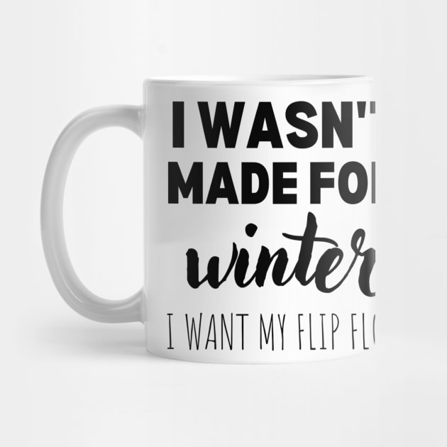 i hate winter by Nicki Tee's Shop